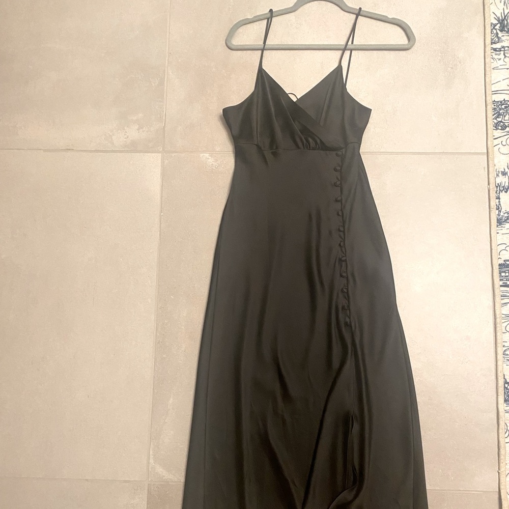 Zara satin gown